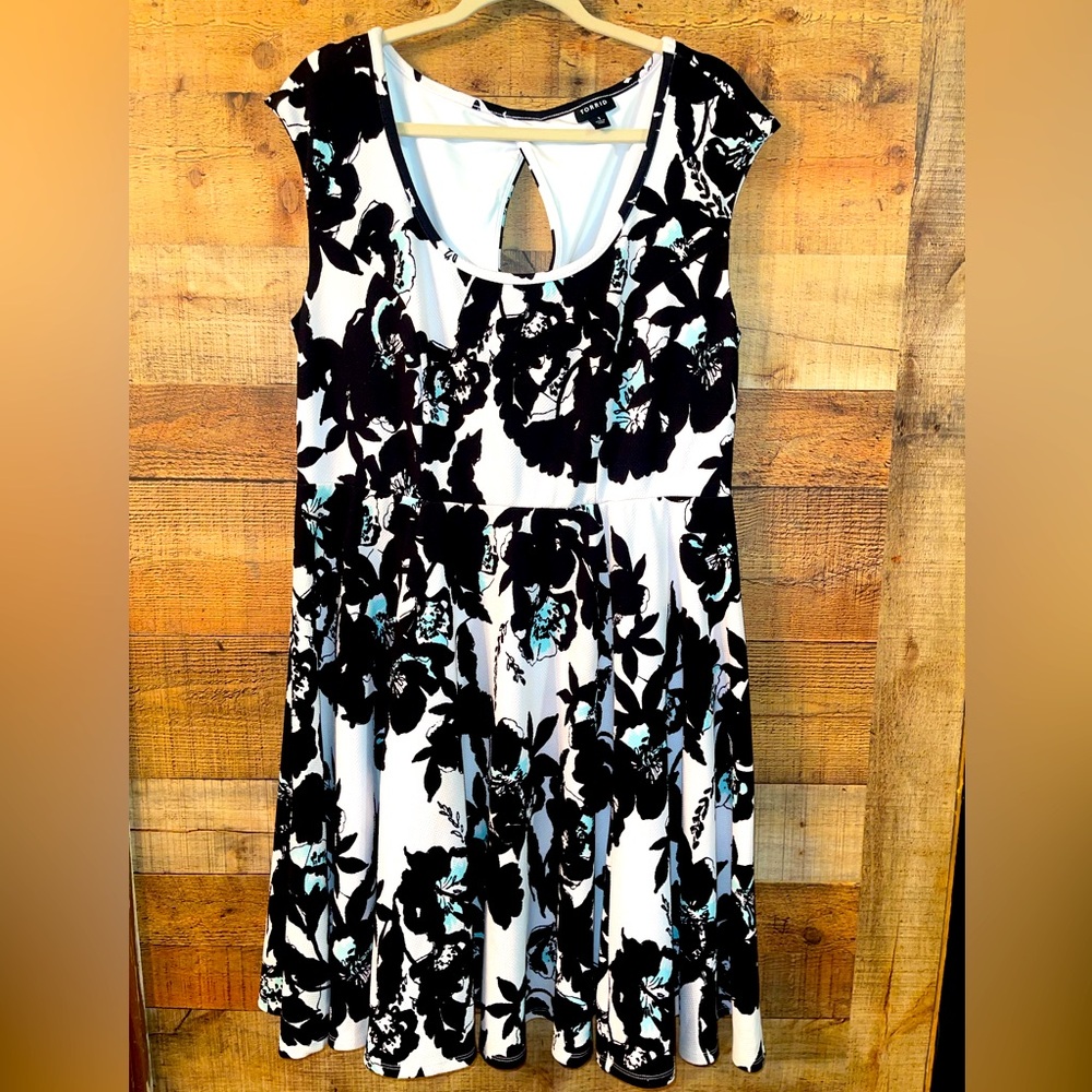 ♥️Host Pick♥️Torrid floral swing dress - Picture 1 of 8